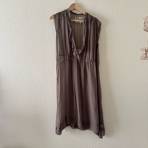 Pete & Greta Silk Sleeveless Dress Johnny Was - Picture 1 of 6